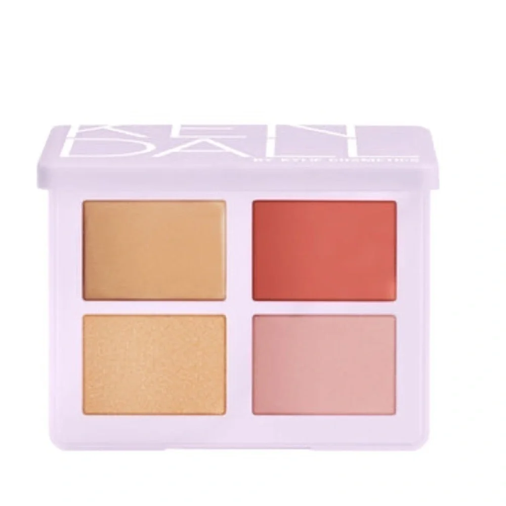 Kylie Cosmetics kendall collection blush and highlighter cheek quad